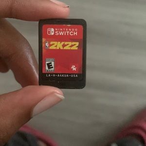 Nintendo switch game 2k22